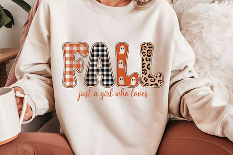 Fall Just A Girl Who Loves SVG Angelina750 