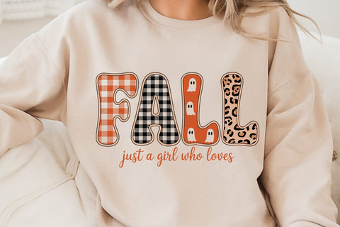 Fall Just A Girl Who Loves SVG Angelina750 