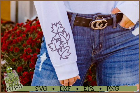 Fall Leaf Clusters SVG Bundle SVG Crunchy Pickle 