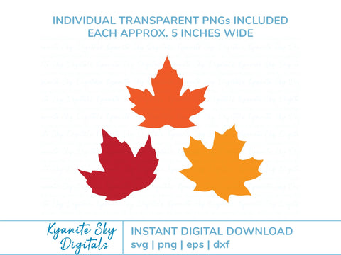 Fall Leaf Garland SVG paper bunting autumn leaves banner SVG Kyanite Sky Digitals 