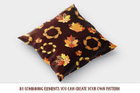 Fall leaves sublimation bundle. Autumn clipart Sublimation LaBelezoka 