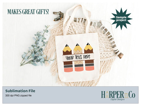 Fall Pencil SVG PNG Cut EPS File SVG HarperNCo 