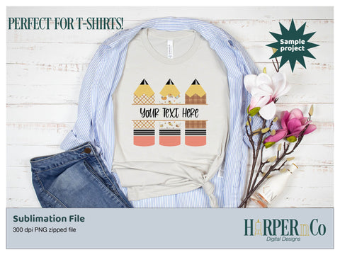 Fall Pencil SVG PNG Cut EPS File SVG HarperNCo 