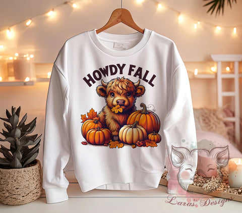 Fall PNG, Autumn Design, Howdy Fall, Seasonal Decor, Fall Sublimation, Thanksgiving Art, Rustic Fall, Digital Download Sublimation Lara' s Designs 