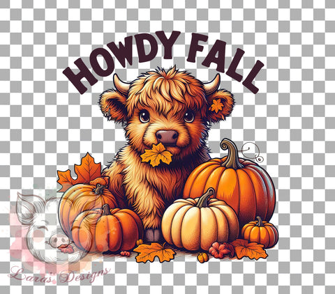 Fall PNG, Autumn Design, Howdy Fall, Seasonal Decor, Fall Sublimation, Thanksgiving Art, Rustic Fall, Digital Download Sublimation Lara' s Designs 