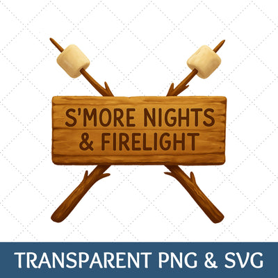 Fall PNG | S'more SVG SVG Paige Cole Studio 
