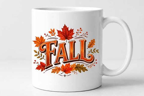 Fall PNG | Vintage Autumn Leaves Digital Download SVG BillahCrafts 