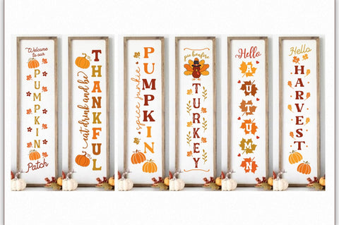 Fall Porch Sign SVG Bundle SVG Shetara Begum 