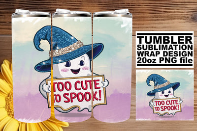 Fall Pumpkin 20oz Halloween Tumbler Sublimation Wrap Sublimation afrosvg 