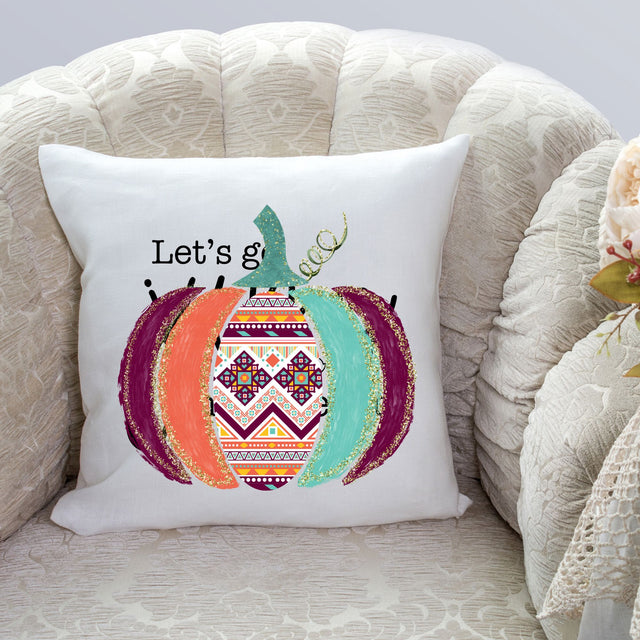 Fall Pumpkin Aztec Pattern PNG | Tribal Autumn Design | Southwestern Fall Sublimation Sublimation So Fontsy Design Shop 