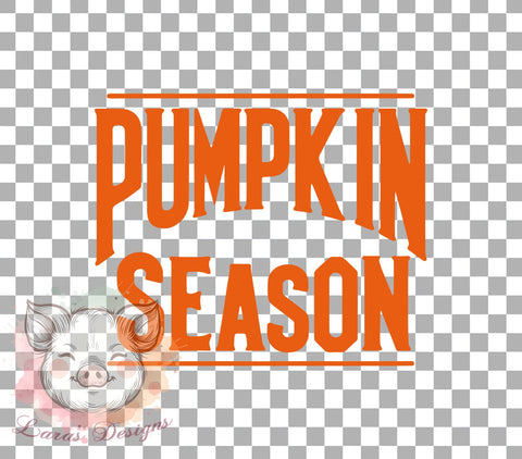 Fall Pumpkin Clipart, Autumn Season PNG, Pumpkin Spice Design, Fall Harvest Sublimation, Cozy Fall PNG, Thanksgiving Pumpkin PNG, Digital Download Sublimation Lara' s Designs 