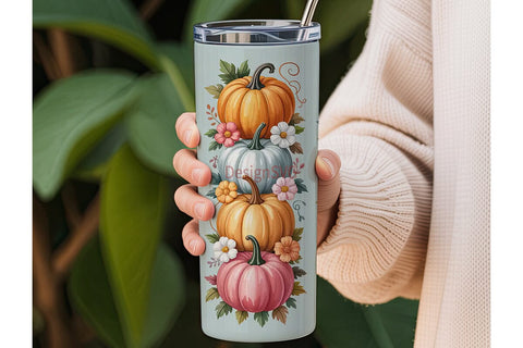 Fall Pumpkin Patch 20oz Tumbler Sublimation DesignSVG 