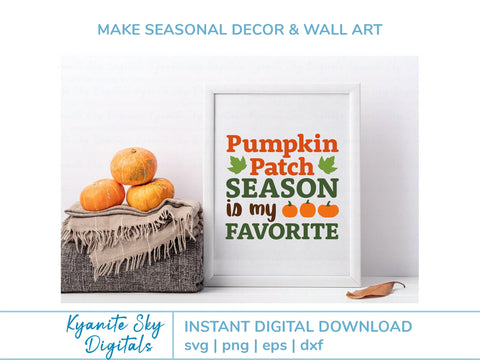 Fall Pumpkin Patch Quotes Titles SVG Bundle Vol. 2 SVG Kyanite Sky Digitals 