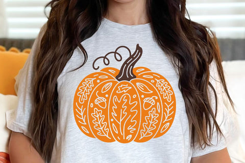 Fall Pumpkin SVG Bundle Autumn File SVG DesignDestine 