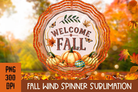 Fall Pumpkin Wind Spinner PNG for sublimation bundle Sublimation Amorclipart 