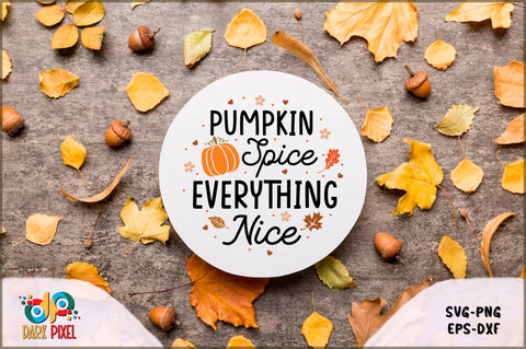 Fall Round Sign Bundle, Sign SVG Files SVG Shetara Begum 