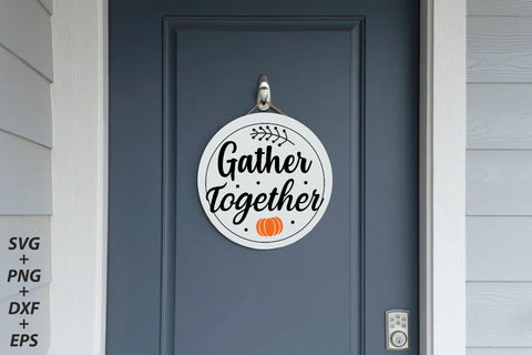 Fall Round Sign Svg Bundle SVG Rupkotha 