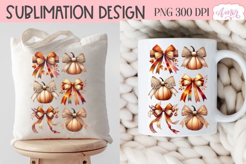 Fall season sublimation PNG | Fall pumpkins shirt design PNG Sublimation Amorclipart 