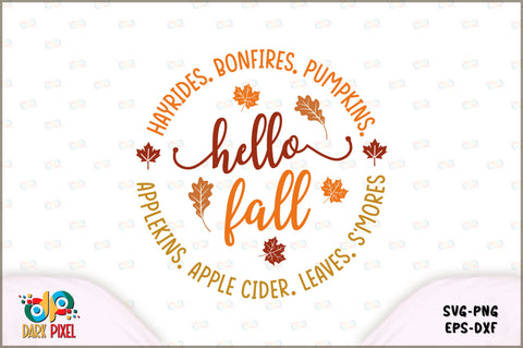 Fall Sign SVG Design Bundle SVG Shetara Begum 