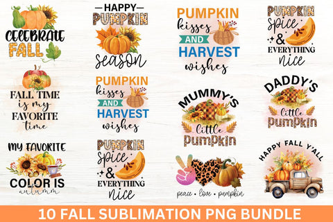 Fall Sublimation Bundle Sublimation Designangry 