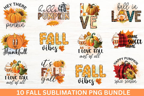 Fall Sublimation Bundle Sublimation Designangry 