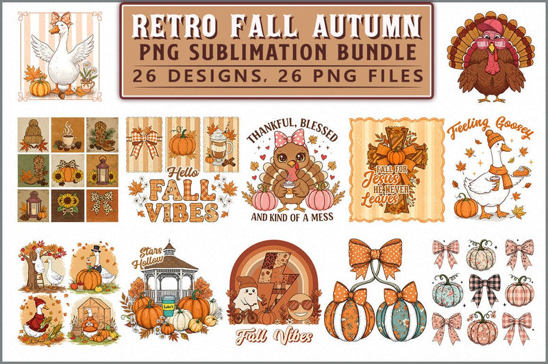 Fall Sublimation Bundle Sublimation Shetara Begum 