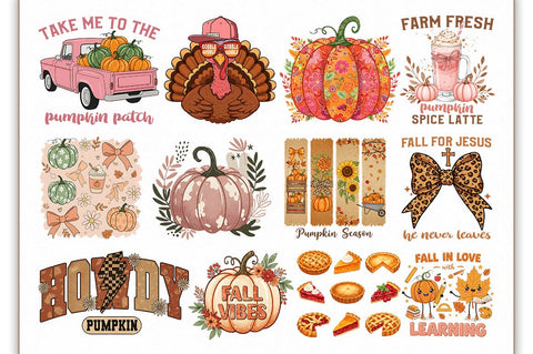 Fall Sublimation Bundle, Western PNG Sublimation Shetara Begum 