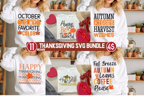 Fall Sublimation Bundle,Fall SVG Cut File, Thanksgiving SVG Bundle,Thanksgiving Sublimation Bundle,Fall SVG Bundle, SVG BlackCatsMedia 