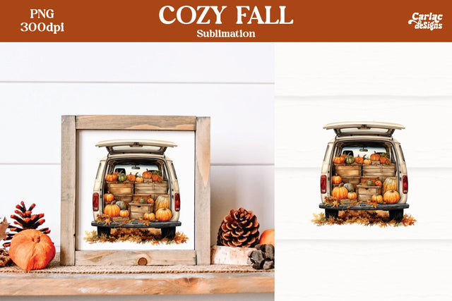 Fall Sublimation PNG Sublimation Carla C Designs 