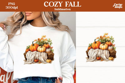 Fall Sublimation PNG Sublimation Carla C Designs 
