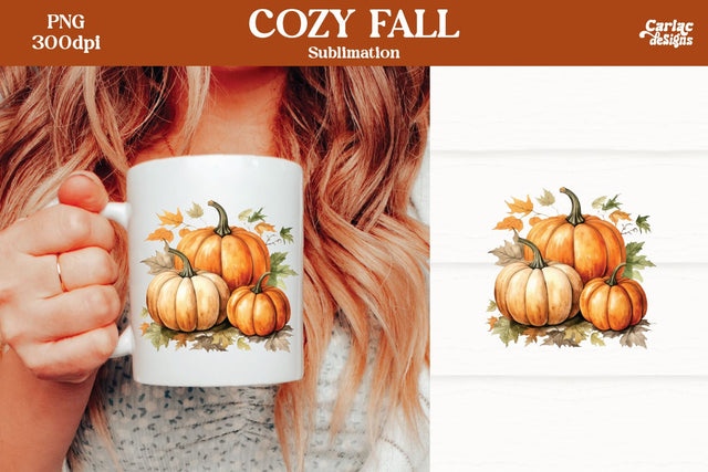 Fall Sublimation PNG Sublimation Carla C Designs 