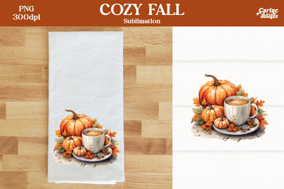 Fall Sublimation PNG Sublimation Carla C Designs 