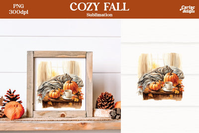 Fall Sublimation PNG Sublimation Carla C Designs 