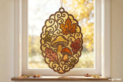 Fall Suncatcher Laser Cut Bundle SVG SvgOcean 