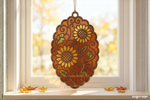 Fall Suncatcher Laser Cut Bundle SVG SvgOcean 