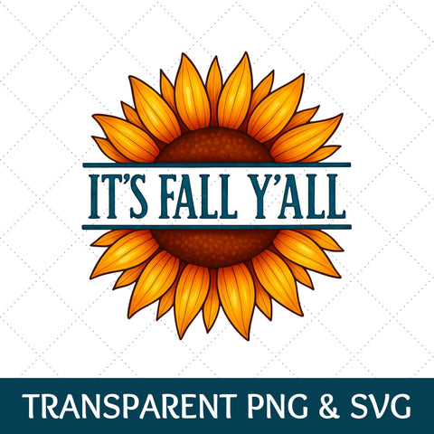 Fall Sunflower SVG | Fall PNG SVG Paige Cole Studio 