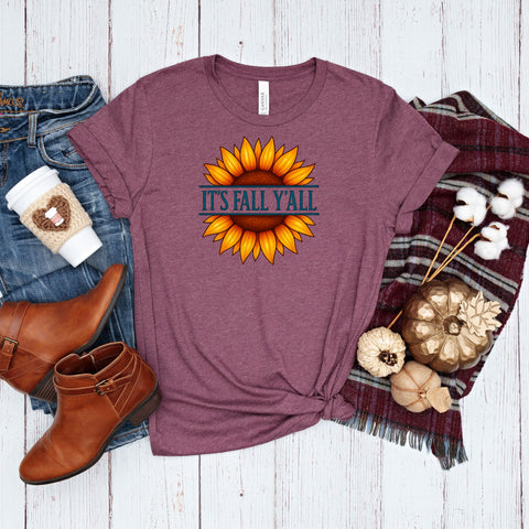 Fall Sunflower SVG | Fall PNG SVG Paige Cole Studio 