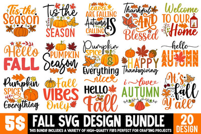 Fall SVG Bundle, Fall T-shirt Design Bundle, Fall Sublimation BUndle, Fall SVG Cut File, Autumn SVG Design, Autumn T-shirt Design Bundle SVG Insomnia Std 