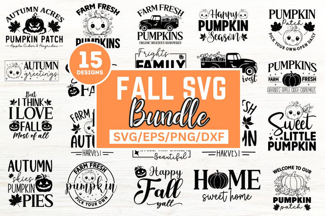 FALL SVG BUNDLE SVG Designangry 