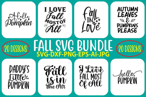 Fall SVG Bundle SVG Syaman 