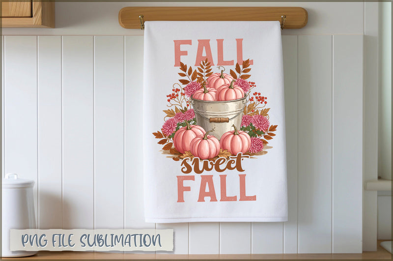 Fall sweet fall Towel PNG Sublimation Shetara Begum 