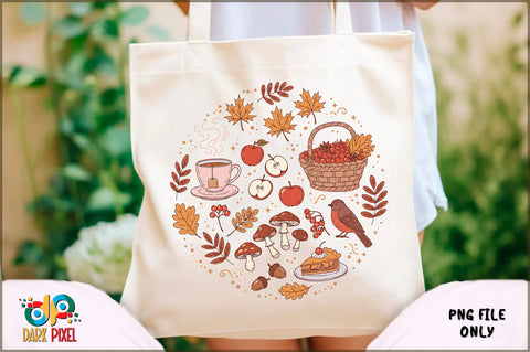 Fall Tote Bag Sublimation Bundle Sublimation Shetara Begum 