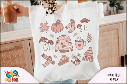 Fall Tote Bag Sublimation Bundle Sublimation Shetara Begum 