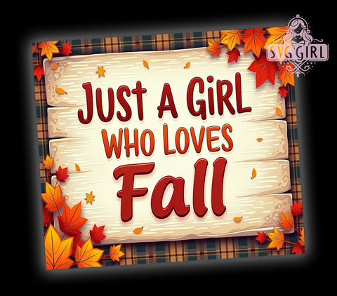 Fall Tumbler, Autumn Decor, 20oz Tumbler, Sublimation Design, Gifts for Her, Pumpkin Spice, PNG File, Seasonal Gifts Sublimation SvggirlplusArt 