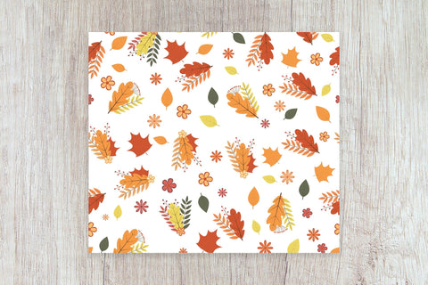 Fall Tumbler Wrap Sublimation. Autumn Leaves Tumbler APT028 Sublimation LaBelezoka 