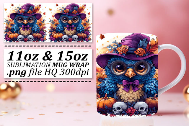 Fall Turkey Wrap for 11oz/15oz Tumblers Sublimation Sublimation afrosvg 