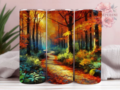 Fall Vibes 20oz Tumbler Wrap PNG, Autumn Fall Tumbler PNG Sublimation Design, Straight & Tapered Tumbler Wrap, Instant Digital Download Sublimation Li Zamperini 