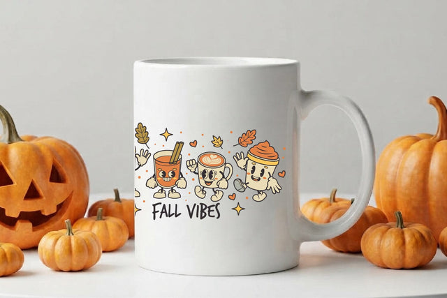 Fall Vibes Cute Vintage SVG dadan_pm 