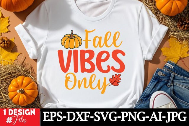 Fall Vibes Only SVG Cut File SVG Insomnia Std 