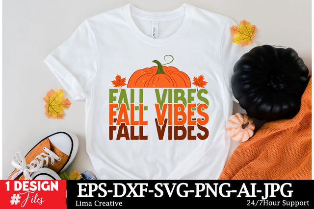 Fall Vibes SVG Cut File SVG Insomnia Std 
